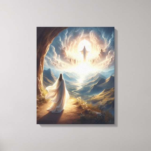Ascension Fulfilled Beyond Heaven's Gate Canvas Print (Front)