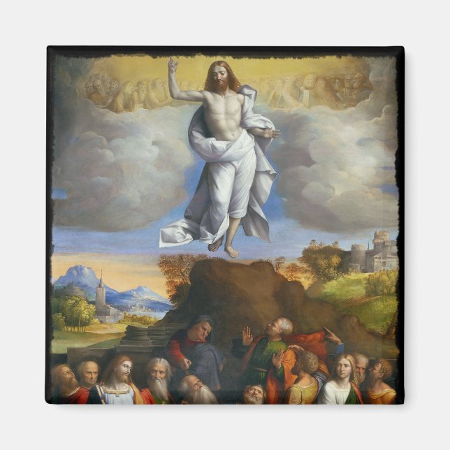 Ascension into Golden Clouds Magnet (Front)