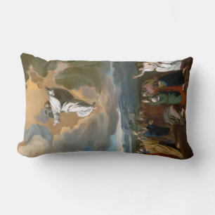 Ascension (Jesus Christ Ascending to Heaven) Lumbar Pillow
