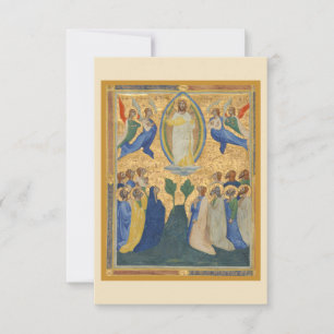 Ascension of Jesus Christ Holder Thank You Card