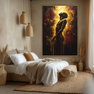 Ascension of the Soul Contemporary Expressionist A Canvas Print