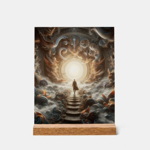Ascension to the Light Acrylic Sign