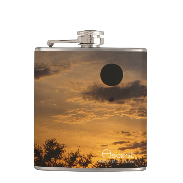 Ascent Hip Flask (Front)