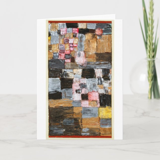 Ascent of a Town | Paul Klee | Card (Front)