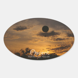 Ascent Oval Sticker