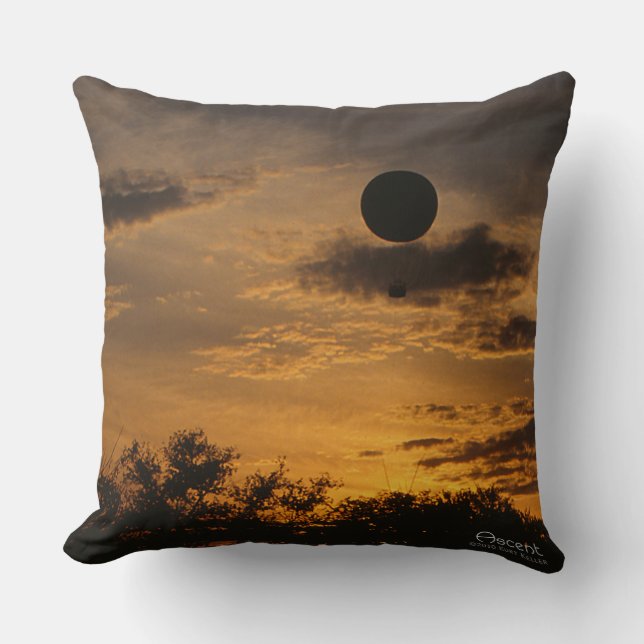 Ascent Throw Pillow (Front)