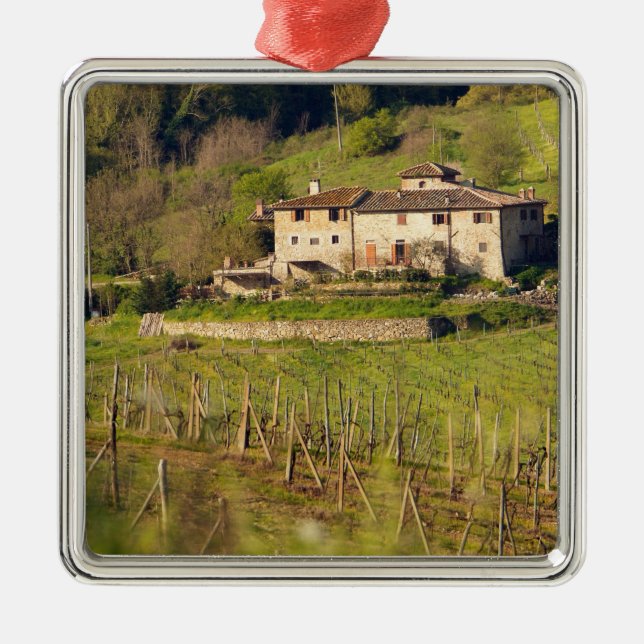 Aschuito, a working farm that accepts guests, metal ornament (Front)