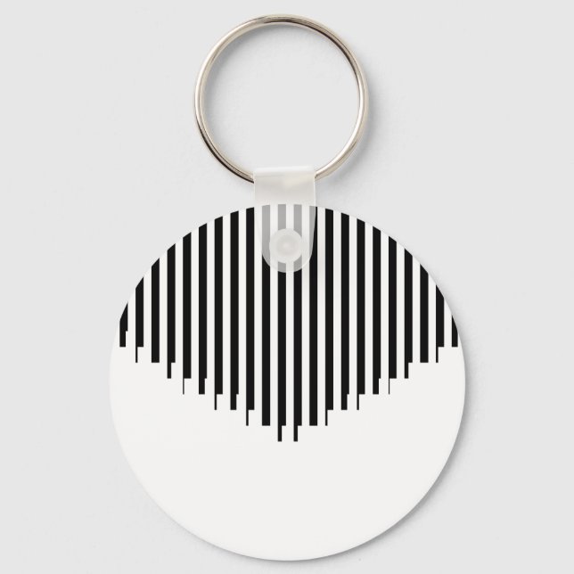 ASCII Art Keychain (Front)