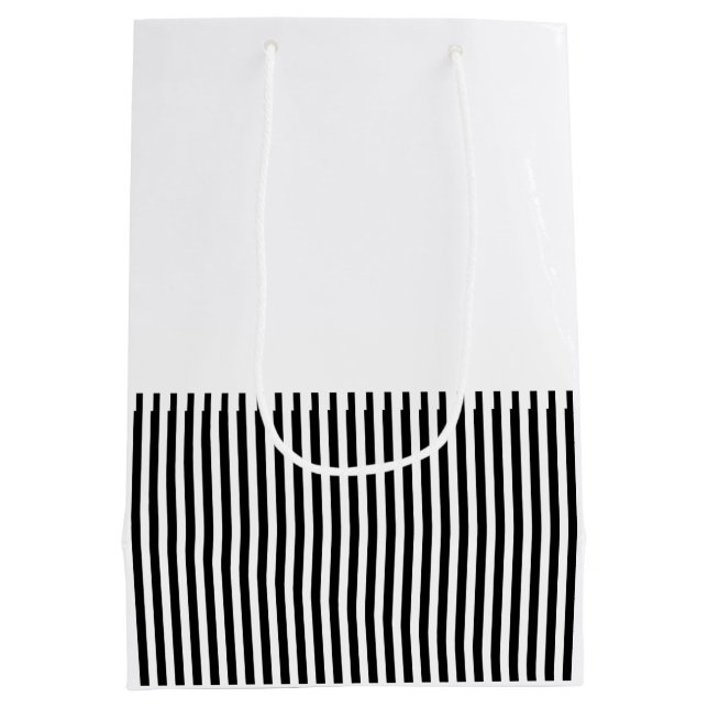 ASCII Art Medium Gift Bag (Back)