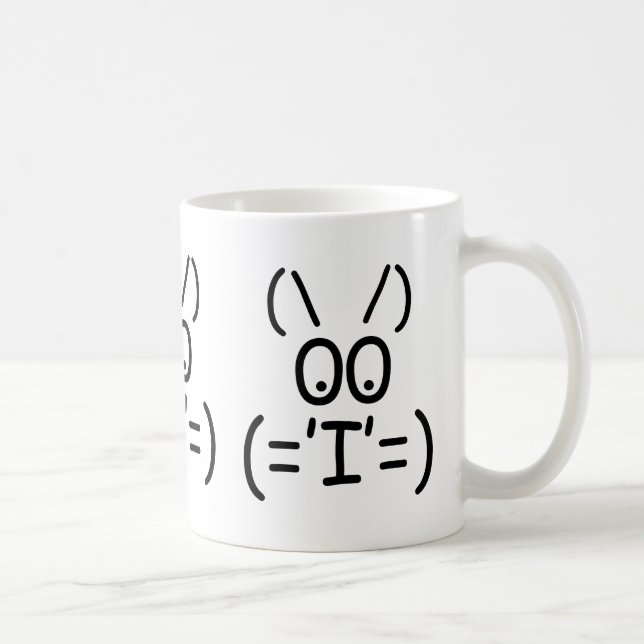 ASCII cat Coffee Mug (Right)