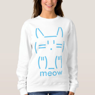 ASCII Cat Sweatshirt