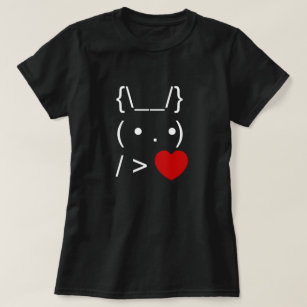 ascii art: bunny' Men's T-Shirt