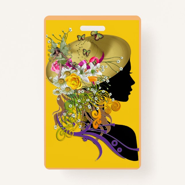 ascot hat. badge (Front)