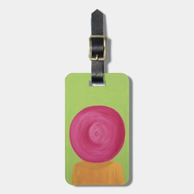 Ascot Hat Luggage Tag (Front Vertical)