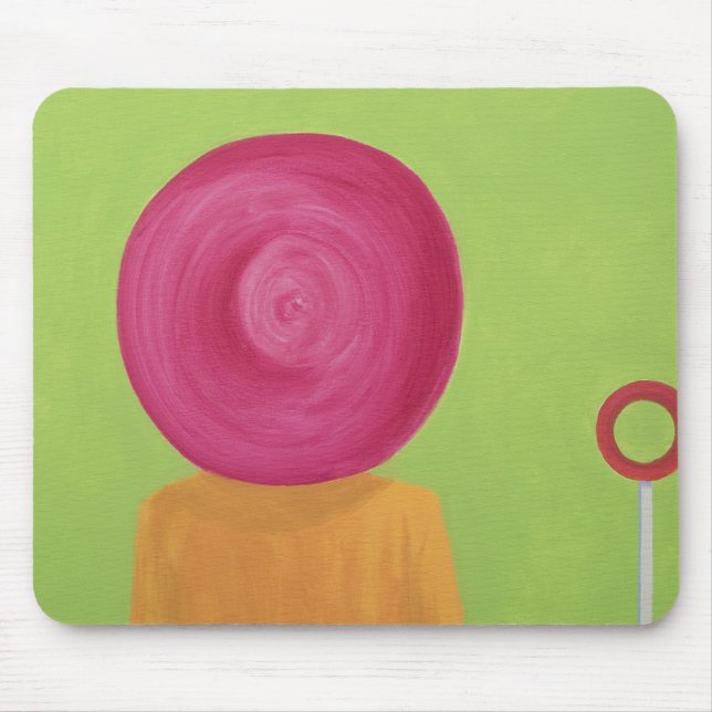 Ascot Hat Mouse Pad (Front)
