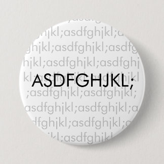 asdfghjkl; 3 inch round button