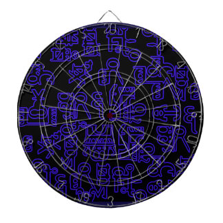 Asemic Wanderings I Dartboard