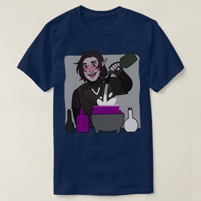 Asexual Alchemy Fennorian T-Shirt (Design Front)
