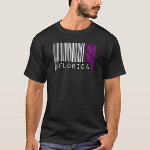 Asexual Barcode Pride Florida Cute Ace Aesthetic L T-Shirt