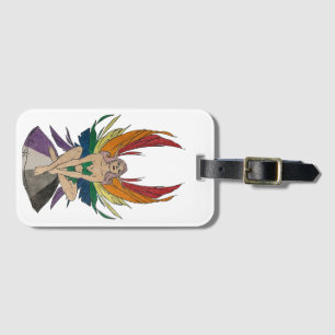 Asexual Faerie Luggage Tag