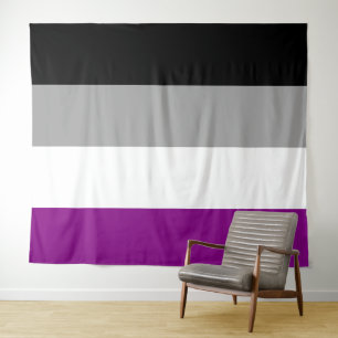 Asexual Flag Extra  Large LGBT Tapestry