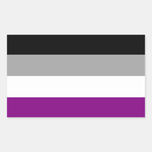 Asexual Flag Sticker