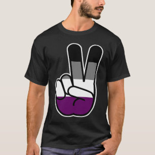Asexual Peace Symbol T-Shirt