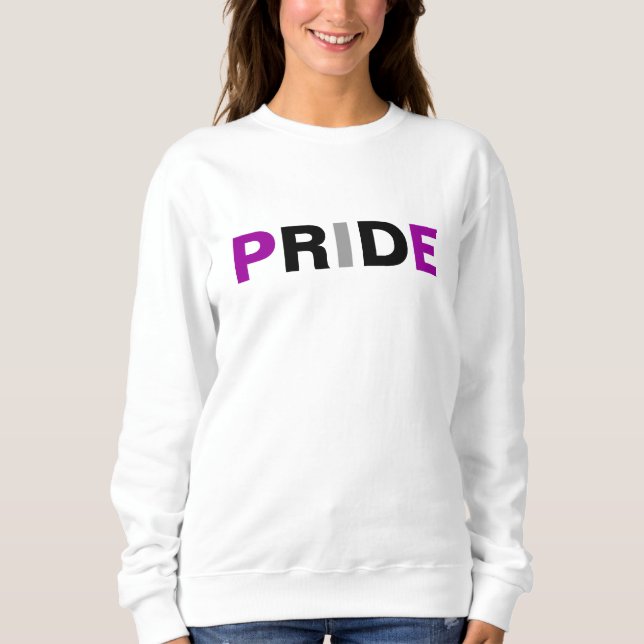 Asexual PRIDE 1 Sweatshirt (Front)