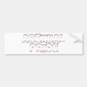 Asexual Pride Bumper Sticker