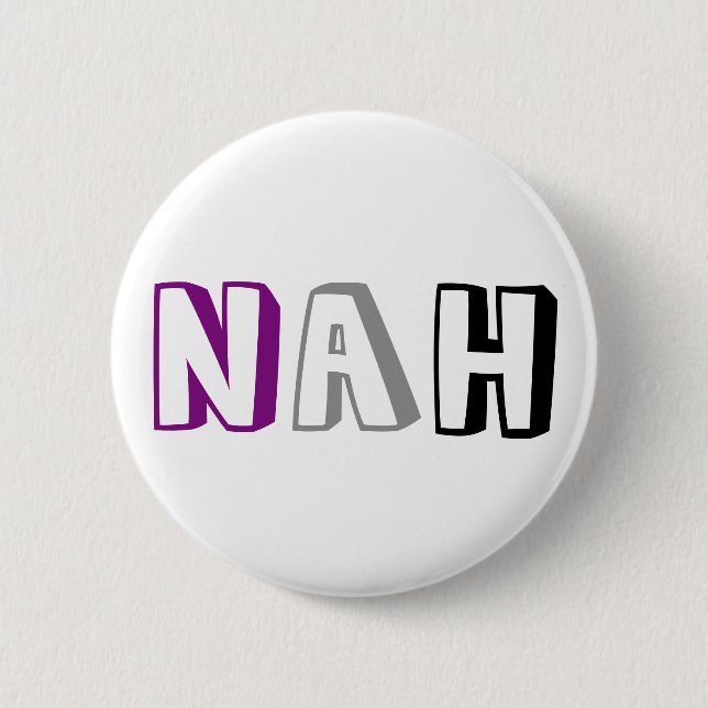 Asexual Pride Button (Front)
