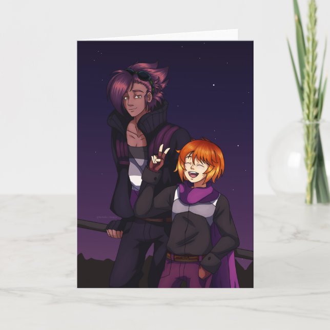 Asexual Pride Card (Front)