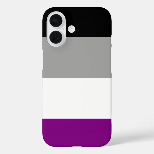 Asexual Pride Case-Mate iPhone Case (Back)
