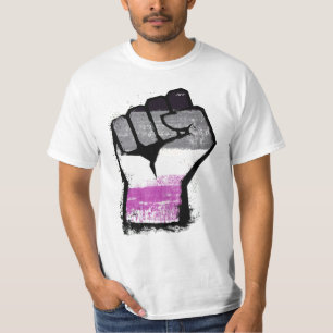 Asexual Pride Fist T-Shirt