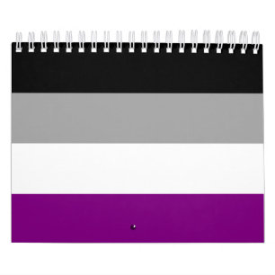Asexual Pride Flag Calendar
