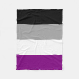 Asexual Pride Flag Fleece Blanket