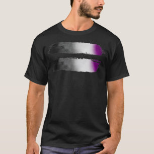 Asexual Pride Flag Parade LGBT Equality Awareness  T-Shirt