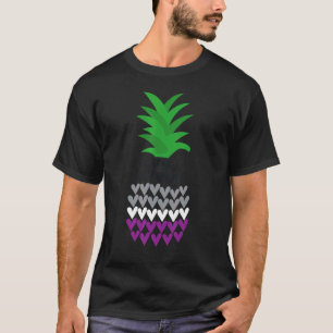 Asexual Pride Flag Pineapple Asexual T-Shirt