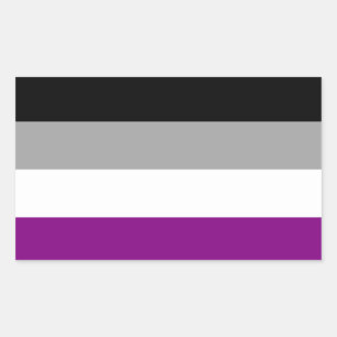 Asexual Pride Flag Sticker