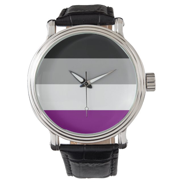 ASEXUAL PRIDE FLAG WATCH (Front)