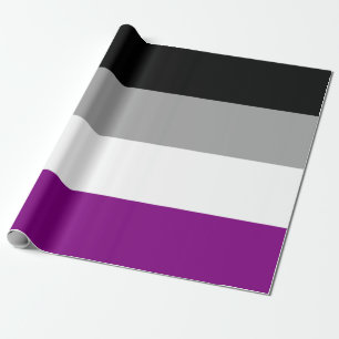 Asexual Pride Flag Wrapping Paper
