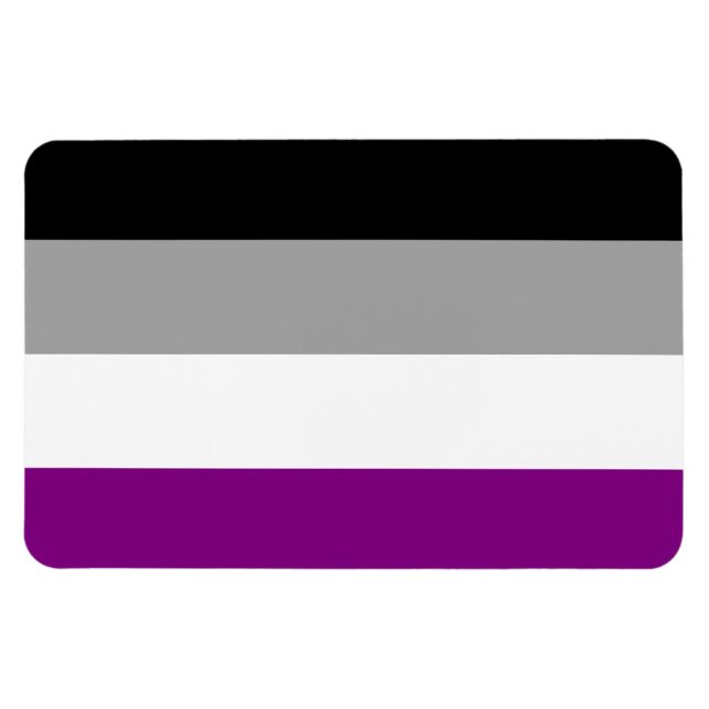 Asexual Pride Magnet (Horizontal)