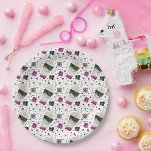 Asexual Pride Paper Plates