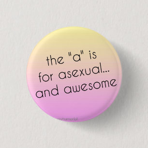 Asexual Pride pin