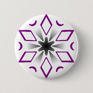 asexual pride snowflake pin