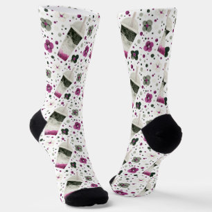 Asexual Pride Socks #2