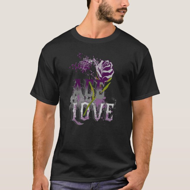 Asexual Pride T-Shirt (Front)