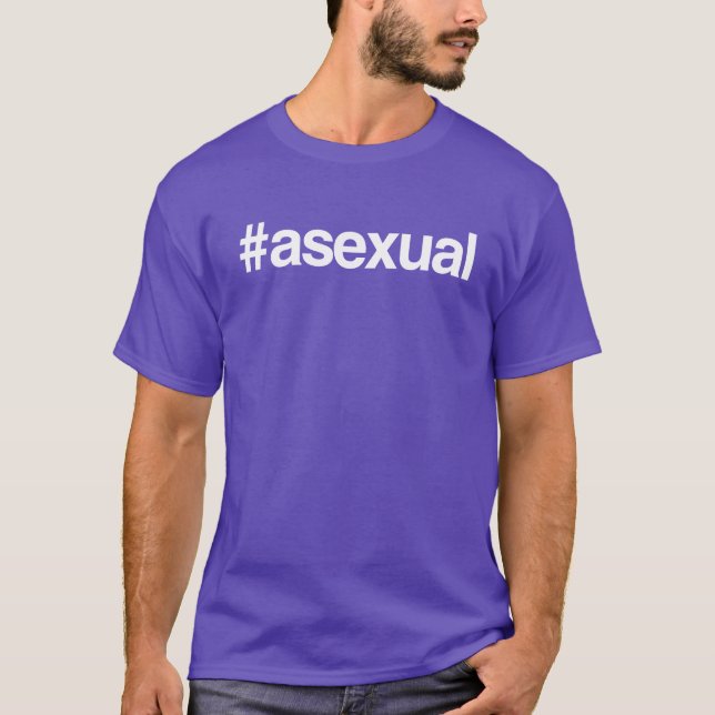 #Asexual Pride T-Shirt (Front)