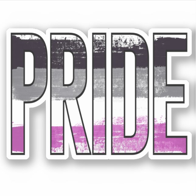 Asexual Pride Word (Front)