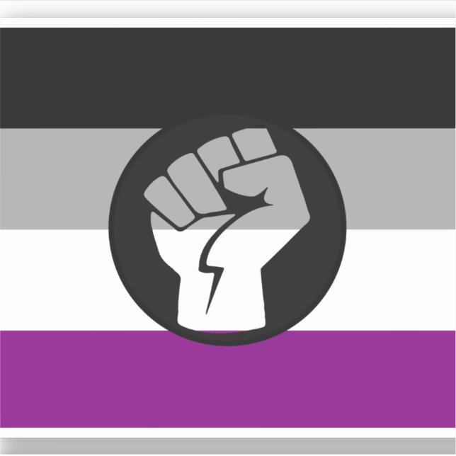 Asexual Protest Flag (Front)