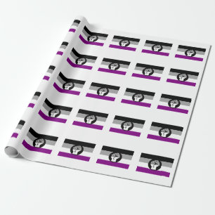 Asexual Protest Flag Wrapping Paper